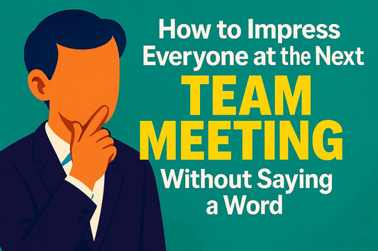 How to Impress Everyone at the Next Team Meeting Without Saying a Word (Also known as: How I Learned to Stop Talking and Let My Eyebrows Do the Work)