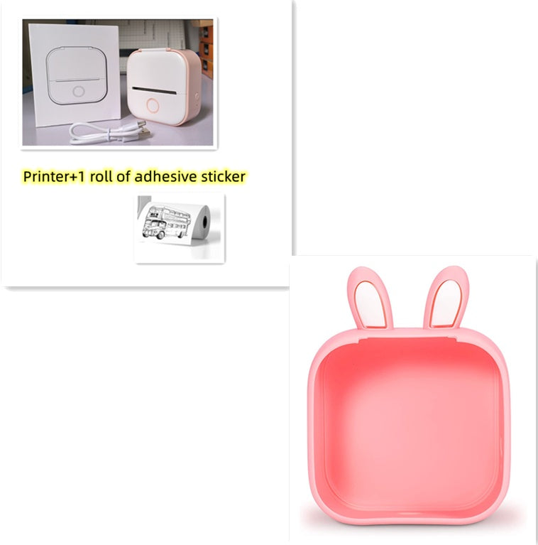Mini Inkless Bluetooth Label Printer – Portable, Stylish & Built for Productivity