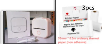 Mini Inkless Bluetooth Label Printer – Portable, Stylish & Built for Productivity