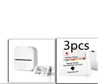 Mini Inkless Bluetooth Label Printer – Portable, Stylish & Built for Productivity