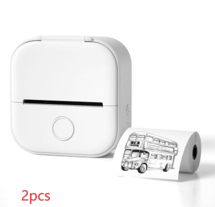 Mini Inkless Bluetooth Label Printer – Portable, Stylish & Built for Productivity