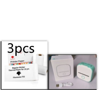 Mini Inkless Bluetooth Label Printer – Portable, Stylish & Built for Productivity