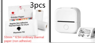 Mini Inkless Bluetooth Label Printer – Portable, Stylish & Built for Productivity