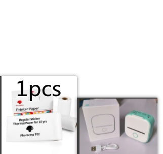 Mini Inkless Bluetooth Label Printer – Portable, Stylish & Built for Productivity