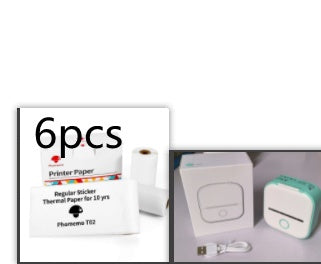 Mini Inkless Bluetooth Label Printer – Portable, Stylish & Built for Productivity