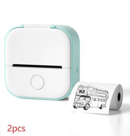 Mini Inkless Bluetooth Label Printer – Portable, Stylish & Built for Productivity