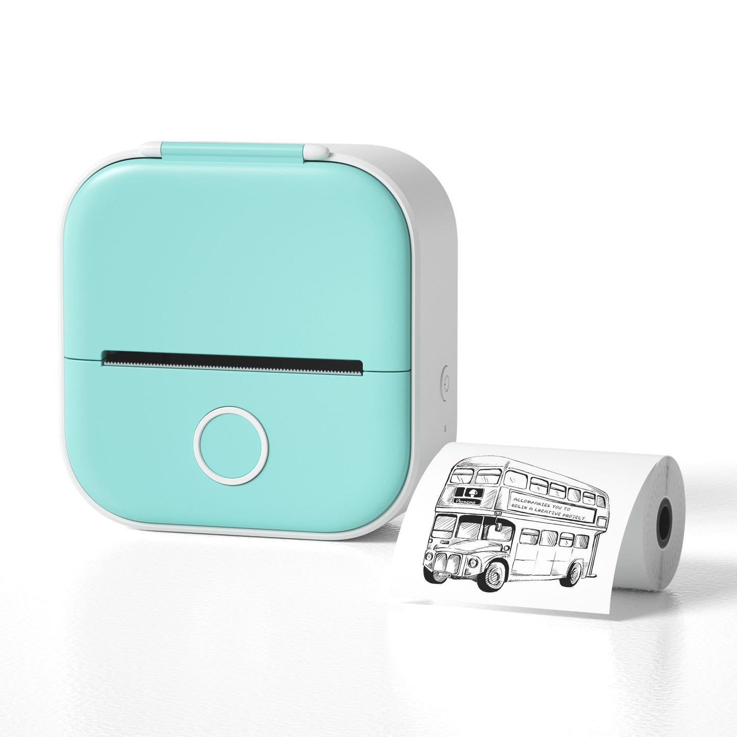 Mini Inkless Bluetooth Label Printer – Portable, Stylish & Built for Productivity