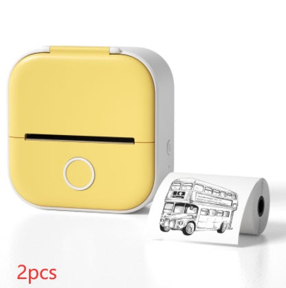 Mini Inkless Bluetooth Label Printer – Portable, Stylish & Built for Productivity