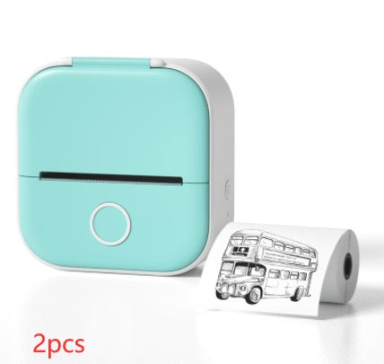 Mini Inkless Bluetooth Label Printer – Portable, Stylish & Built for Productivity