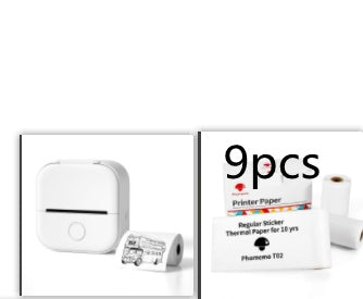 Mini Inkless Bluetooth Label Printer – Portable, Stylish & Built for Productivity
