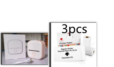Mini Inkless Bluetooth Label Printer – Portable, Stylish & Built for Productivity
