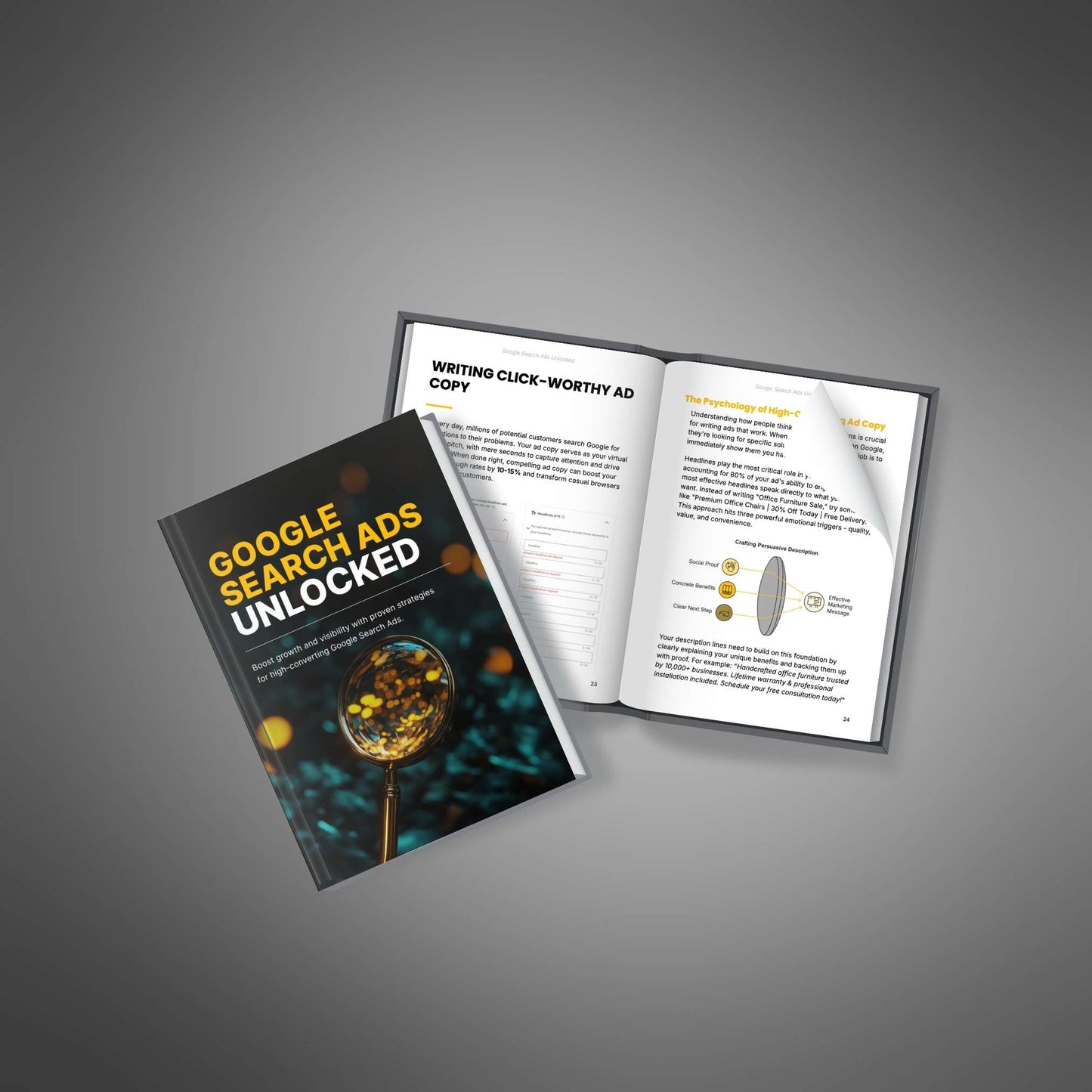 Google Search Ads Unlocked - Complete Digital Marketing Course Guide (PDF Download)