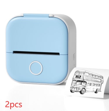 Mini Inkless Bluetooth Label Printer – Portable, Stylish & Built for Productivity