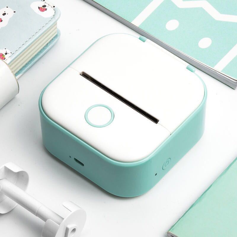 Mini Inkless Bluetooth Label Printer – Portable, Stylish & Built for Productivity
