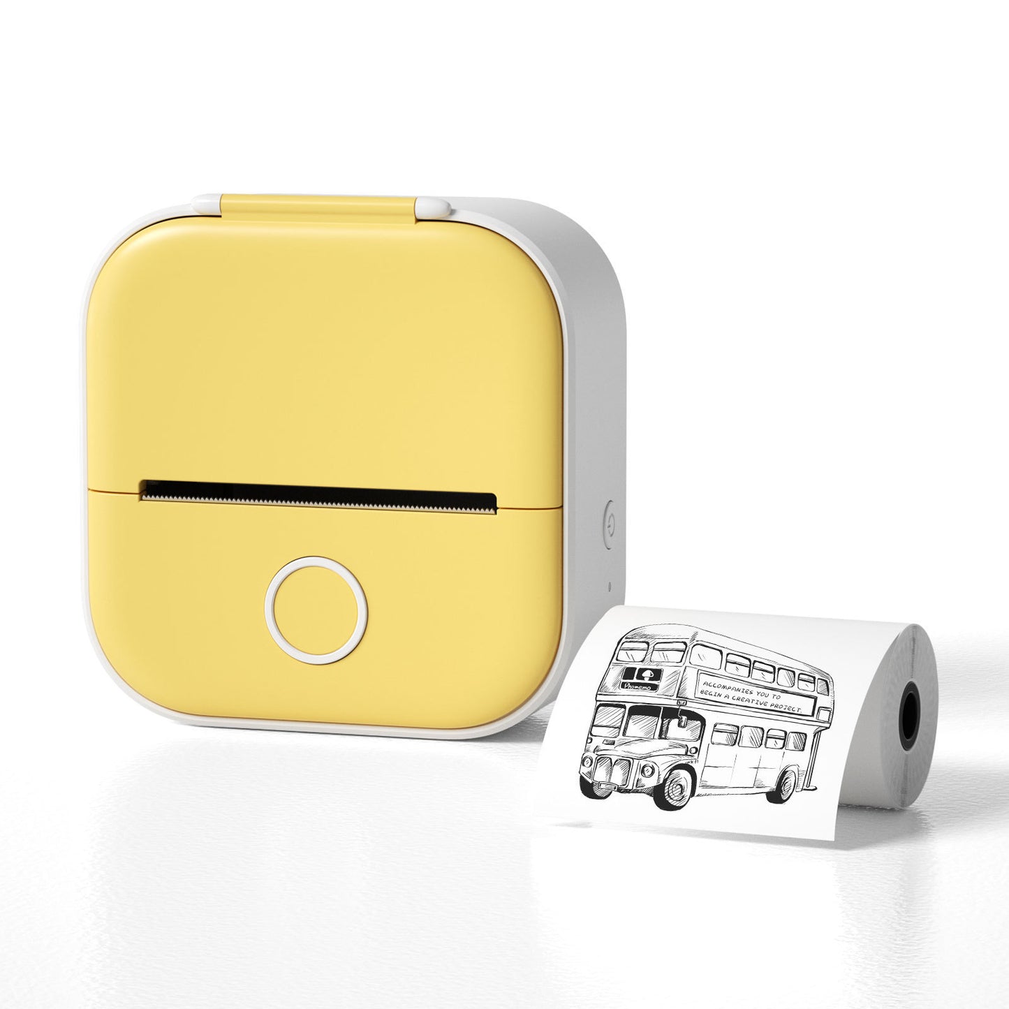 Mini Inkless Bluetooth Label Printer – Portable, Stylish & Built for Productivity