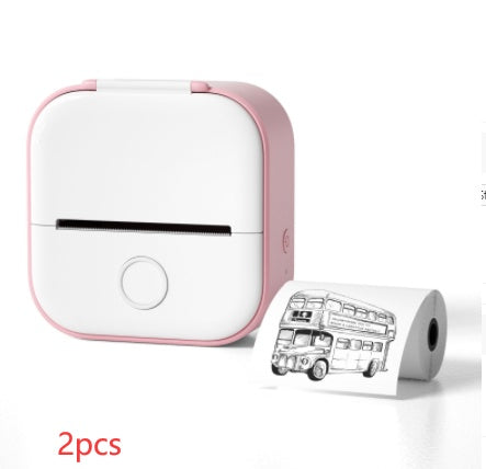 Mini Inkless Bluetooth Label Printer – Portable, Stylish & Built for Productivity
