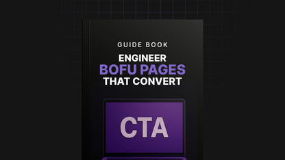 Engineer BOFU Pages that Convert (23-Page PDF Guide) – Conversion Page Playbook, Social Proof, Micro-Conversions, Risk Reversal