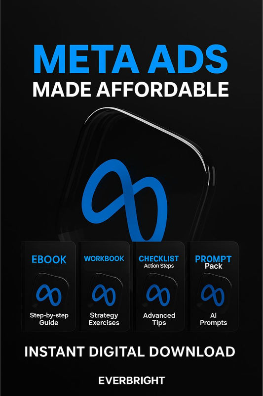 Meta Ads Made Affordable – Digital Marketing Course Bundle (5 PDF Guides) | Learn Facebook & Instagram Ads on a Budget