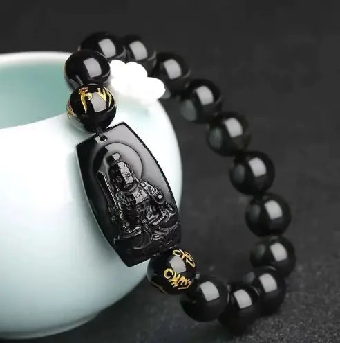 EverBright Obsidian Focus Bracelet — Grounded Energy for Bold Action