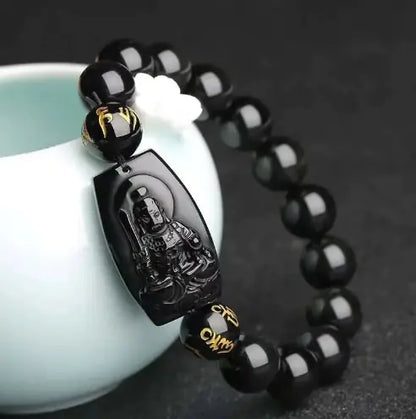 EverBright Obsidian Focus Bracelet — Grounded Energy for Bold Action