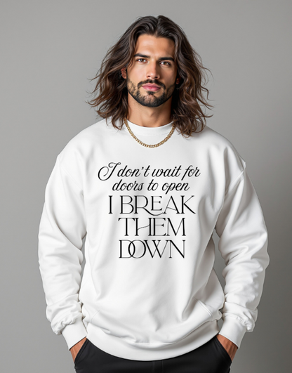 Motivational Crewneck Sweatshirt - Entrepreneur Mindset Apparel