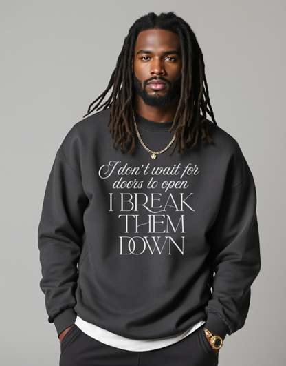 Motivational Crewneck Sweatshirt - Entrepreneur Mindset Apparel