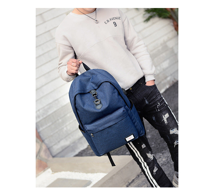 Casual USB Tech Backpack with Charging Port