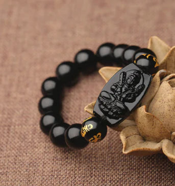 EverBright Obsidian Focus Bracelet — Grounded Energy for Bold Action