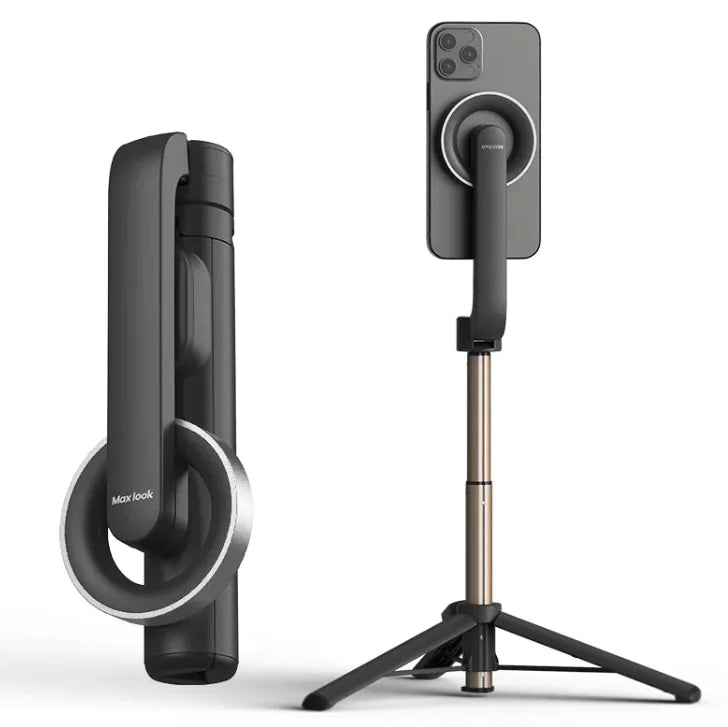 EverBright Creator Series Bluetooth Selfie Stick Tripod – Extend, Stand & Shoot Like a Pro
