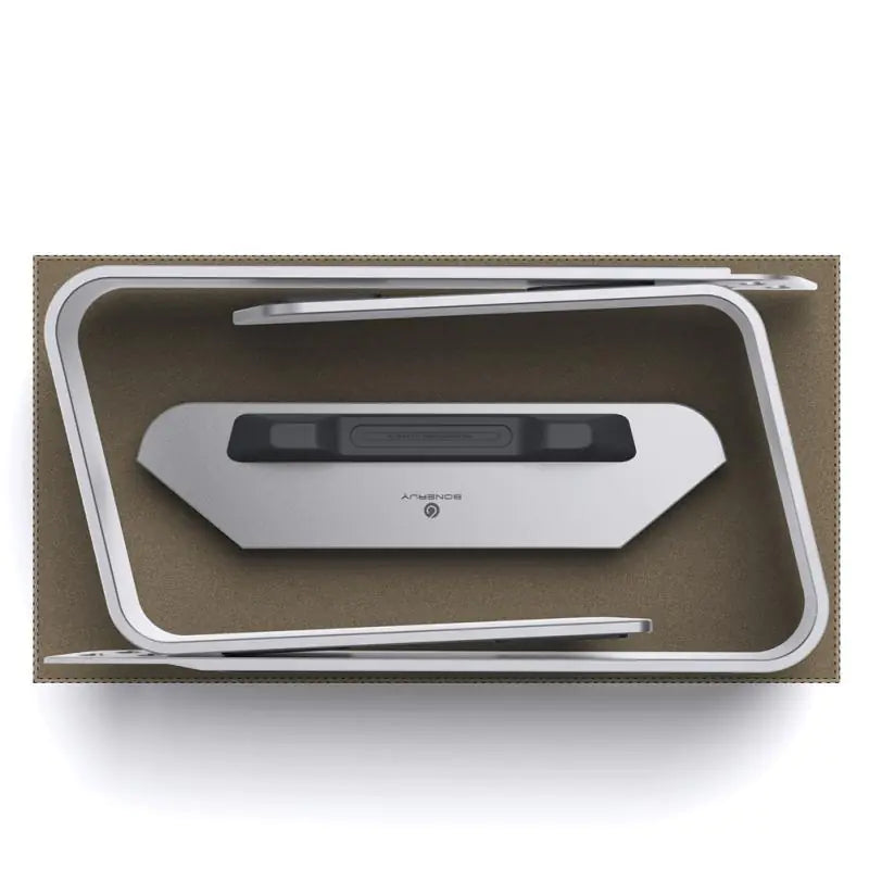 Adjustable Metal Laptop Stand – Ergonomic Aluminum Holder for Tablets & Laptops