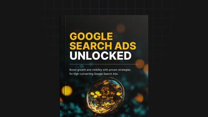 Google Search Ads Unlocked - Complete Digital Marketing Course Guide (PDF Download)