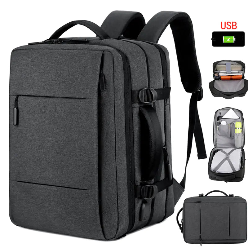 EverBright WorkFlow Casual Business Laptop Backpack – Smart. Rugged. You-Ready.