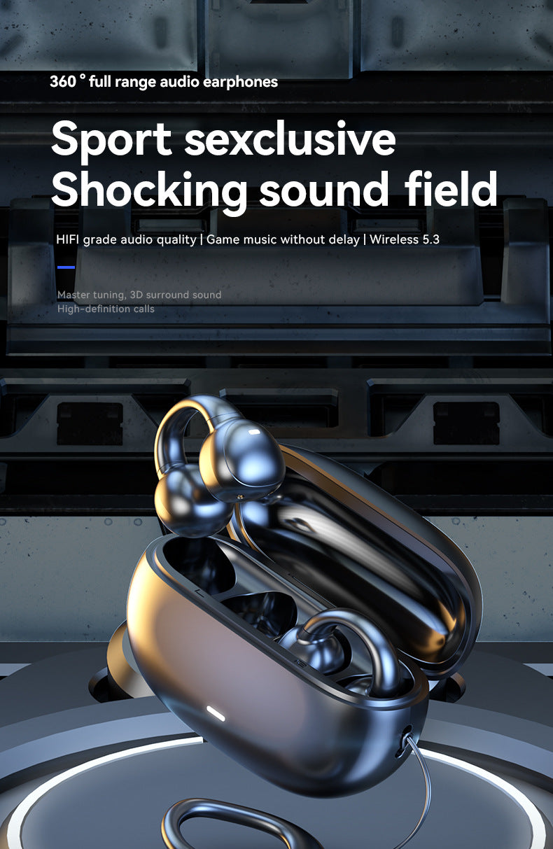 M55 Bone Conduction Bluetooth Earphones