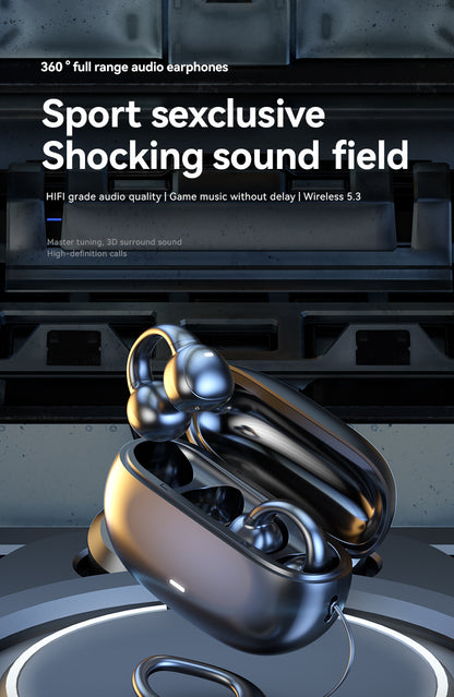 M55 Bone Conduction Bluetooth Earphones