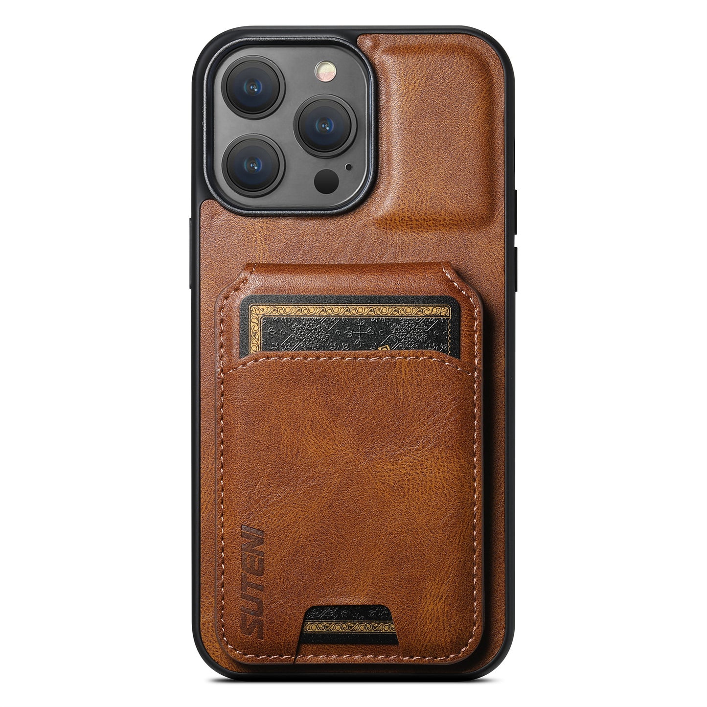 Vintage Leather Wallet Phone Case – For iPhone 15 Pro, Samsung S24U, Google & More