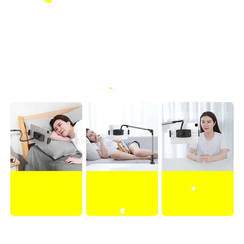 Adjustable Bedside & Desktop Stand for Tablets and Phones – Hands-Free Comfort Anywhere