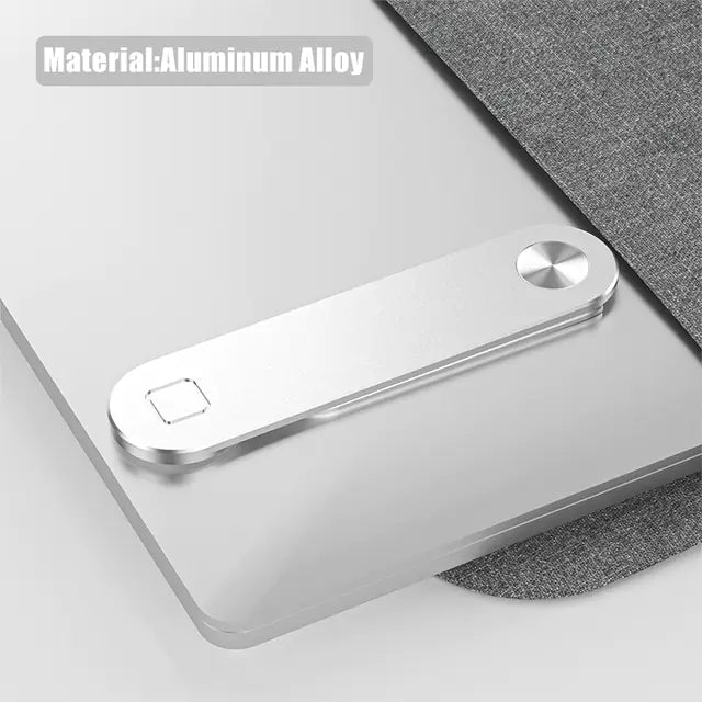 Magnetic Laptop Extension Stand for Phones & Tablets – Portable Aluminum Holder