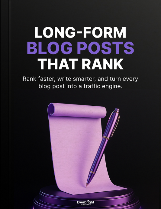 Long-Form Blog Posts That Rank | SEO Content Writing Ebook | Copywriting & Content Marketing Guide for Bloggers and Entrepreneurs