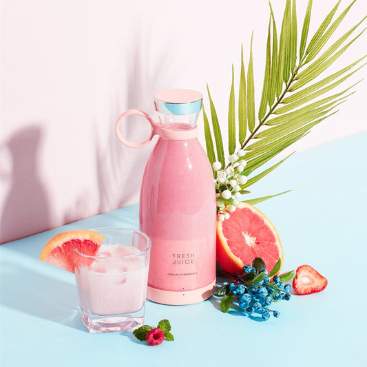 Portable USB Rechargeable Blender – 350ML Mini Smoothie Maker for Travel, Work & Home