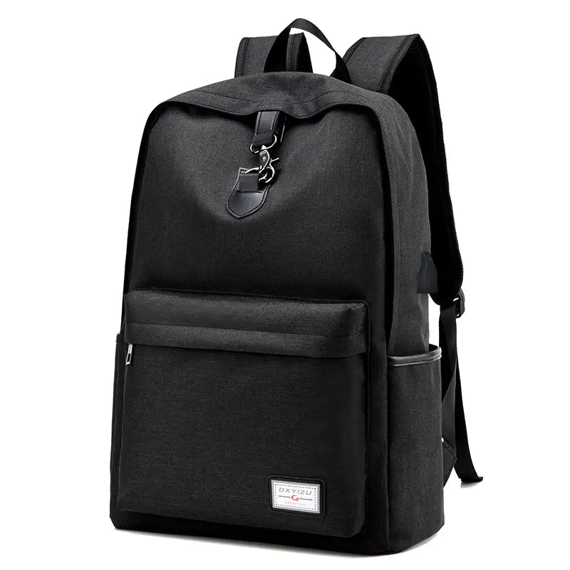Casual USB Tech Backpack with Charging Port