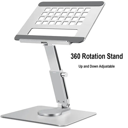 EverBright™ 360° Swivel Aluminum Laptop & Tablet Stand