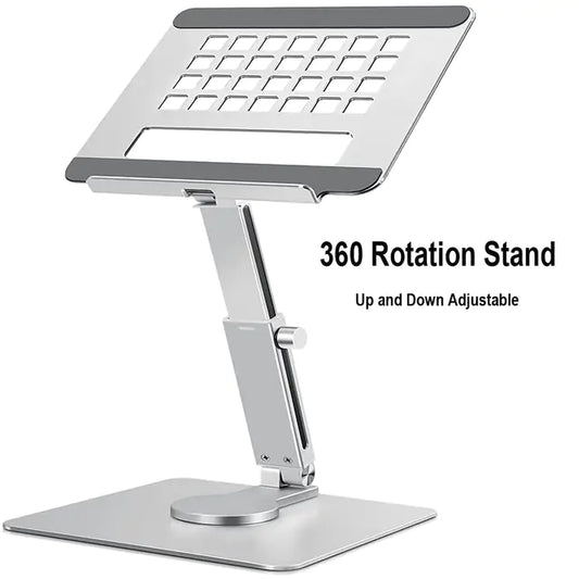 EverBright™ 360° Swivel Aluminum Laptop & Tablet Stand