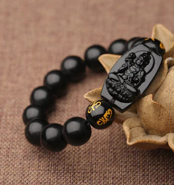 EverBright Obsidian Focus Bracelet — Grounded Energy for Bold Action