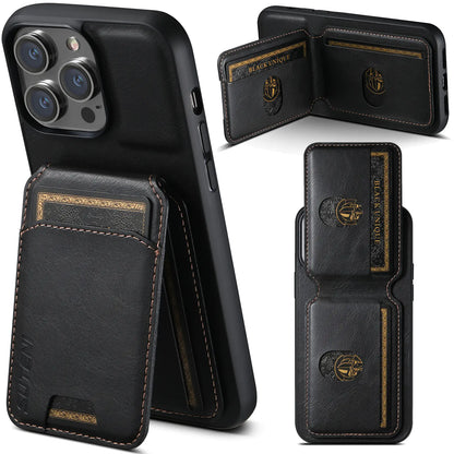 Vintage Leather Wallet Phone Case – For iPhone 15 Pro, Samsung S24U, Google & More