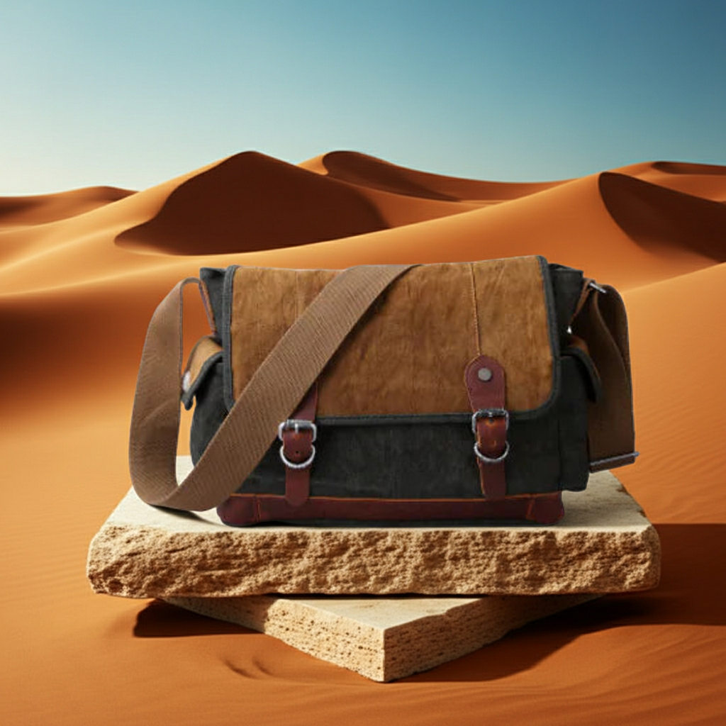 Retro Canvas Shoulder Bag for Men – Classic Style, Everyday Function