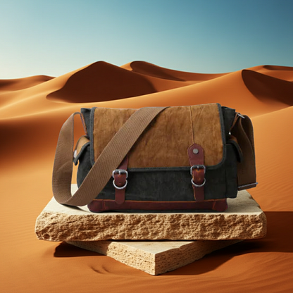 Retro Canvas Shoulder Bag for Men – Classic Style, Everyday Function